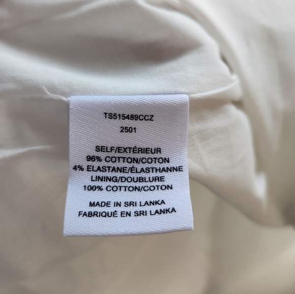 10 Crosby Derek Lam White Midi Dress - Picture 10 of 11